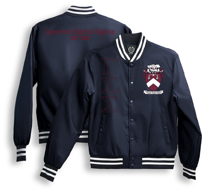 Gamma Sigma Sigma Bomber Jackets