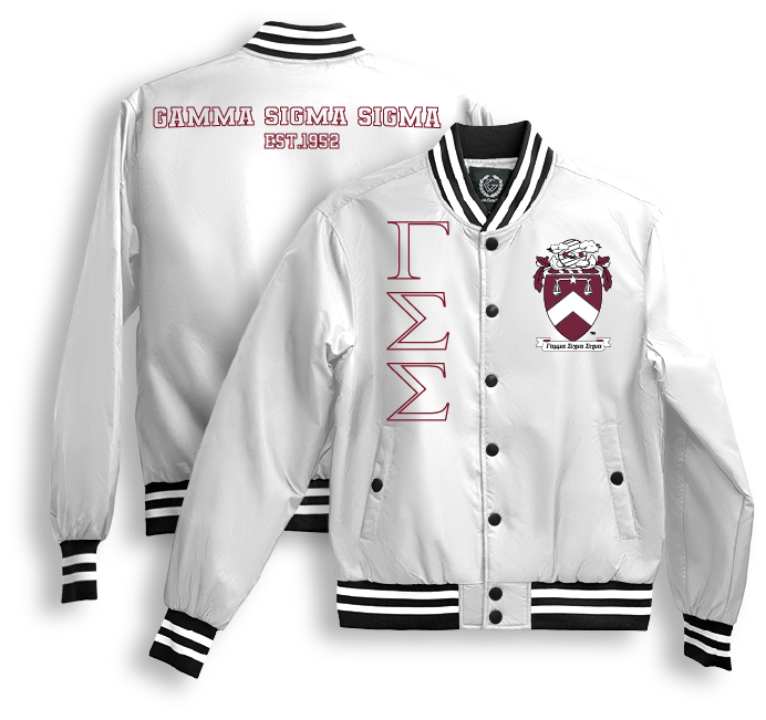 Gamma Sigma Sigma Bomber Jackets