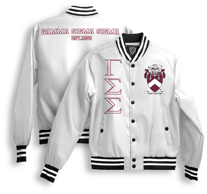 Gamma Sigma Sigma Bomber Jackets