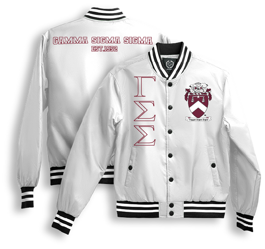 Gamma Sigma Sigma Bomber Jackets