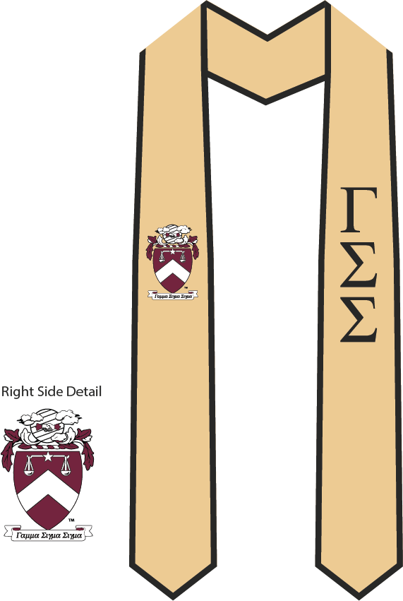 Gamma Sigma Sigma Graduation Stoles