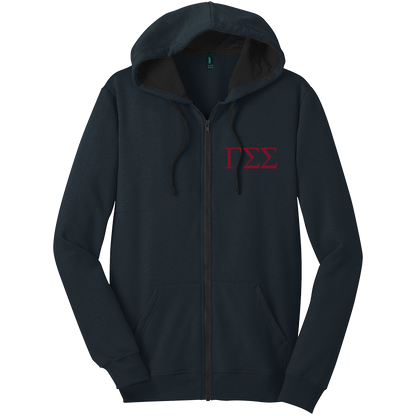 Gamma Sigma Sigma Zip-Up Hooded Sweatshirts