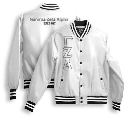 Gamma Zeta Alpha Bomber Jackets