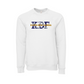 Kappa Beta Gamma Applique Letters Crewneck Sweatshirt