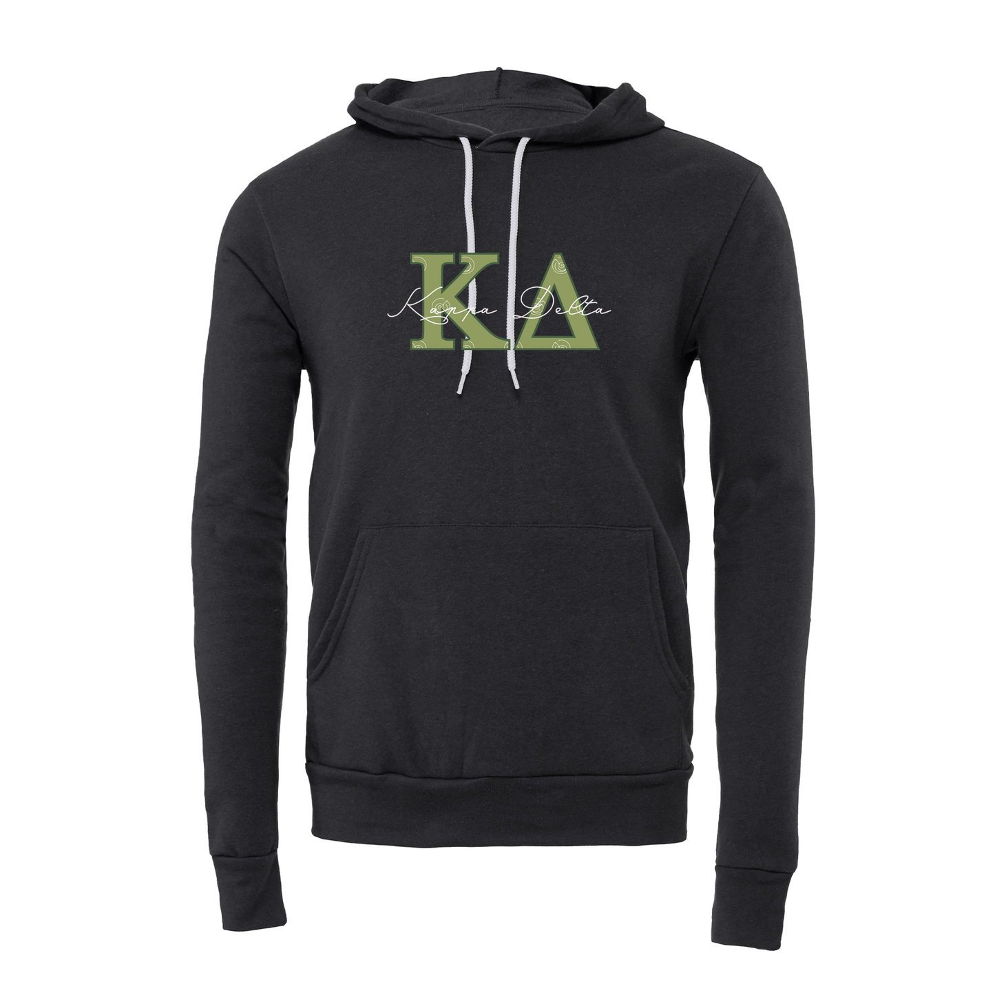 Kappa Delta Applique Letters Hooded Sweatshirt