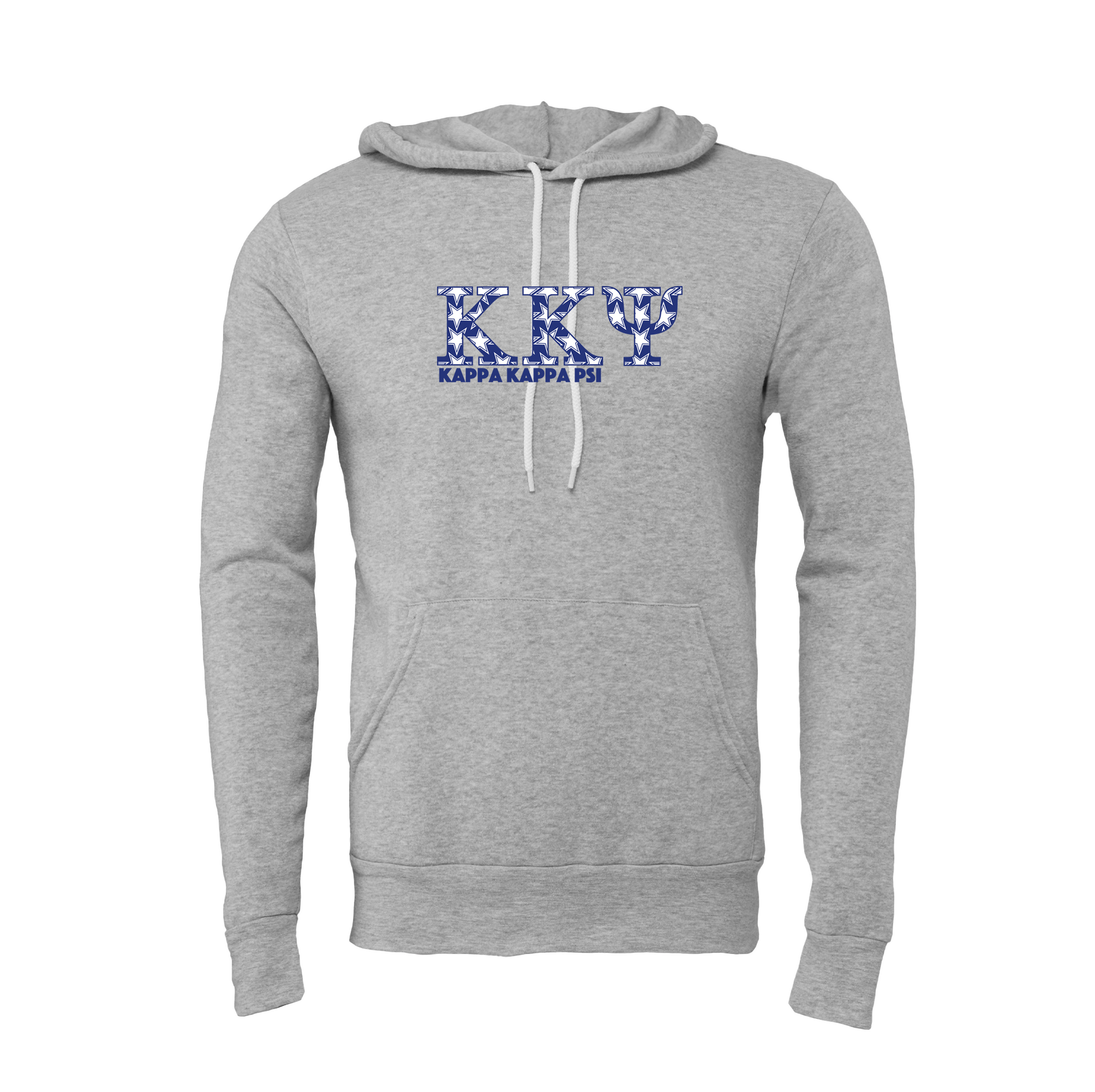 Kappa Kappa Psi Applique Letters Hooded Sweatshirt