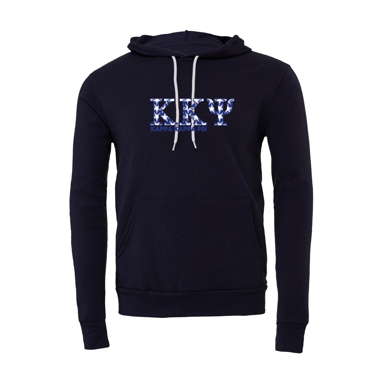 Kappa Kappa Psi Applique Letters Hooded Sweatshirt