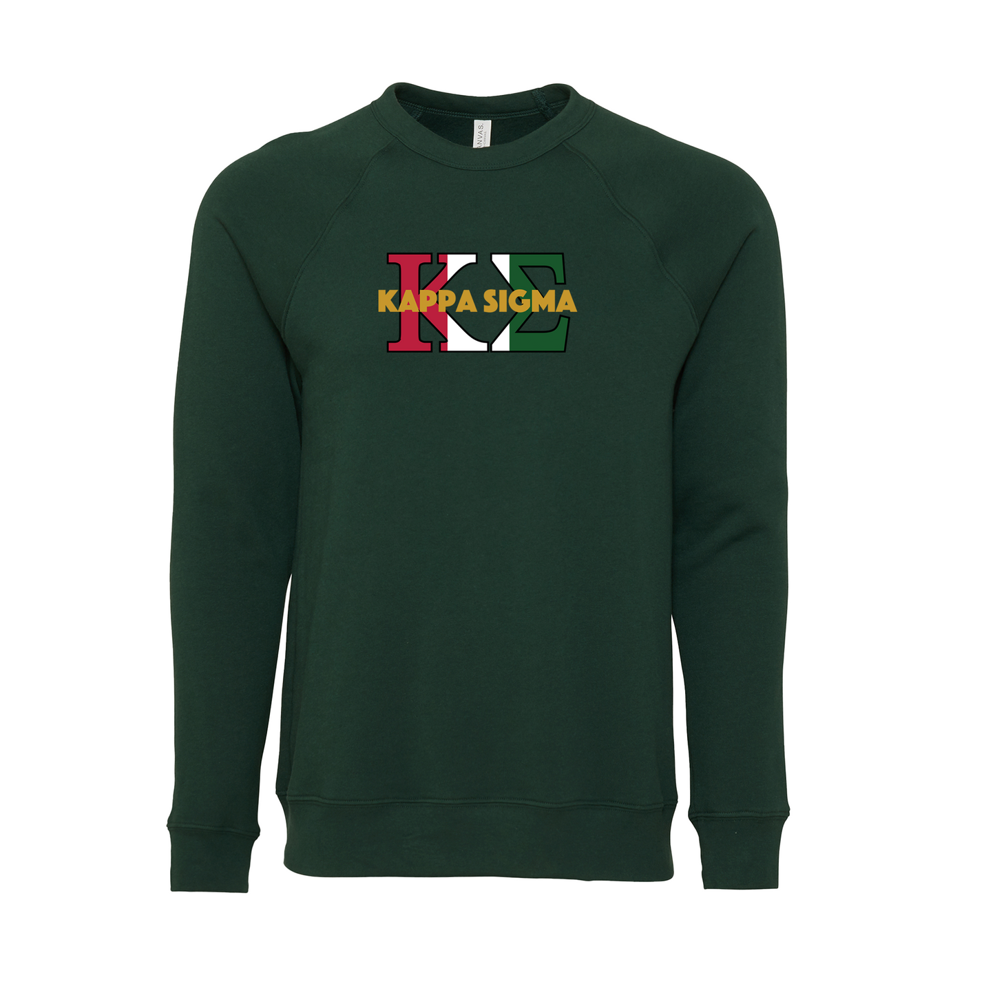 Kappa Sigma Applique Letters Crewneck Sweatshirt