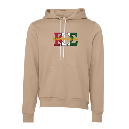 Kappa Sigma Applique Letters Hooded Sweatshirt