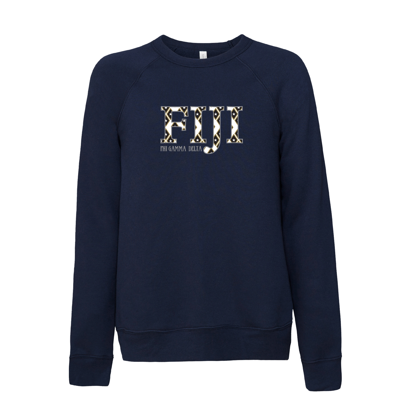 Phi Gamma Delta Applique Letters Crewneck Sweatshirt