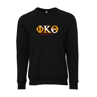 Phi Kappa Theta Applique Letters Crewneck Sweatshirt