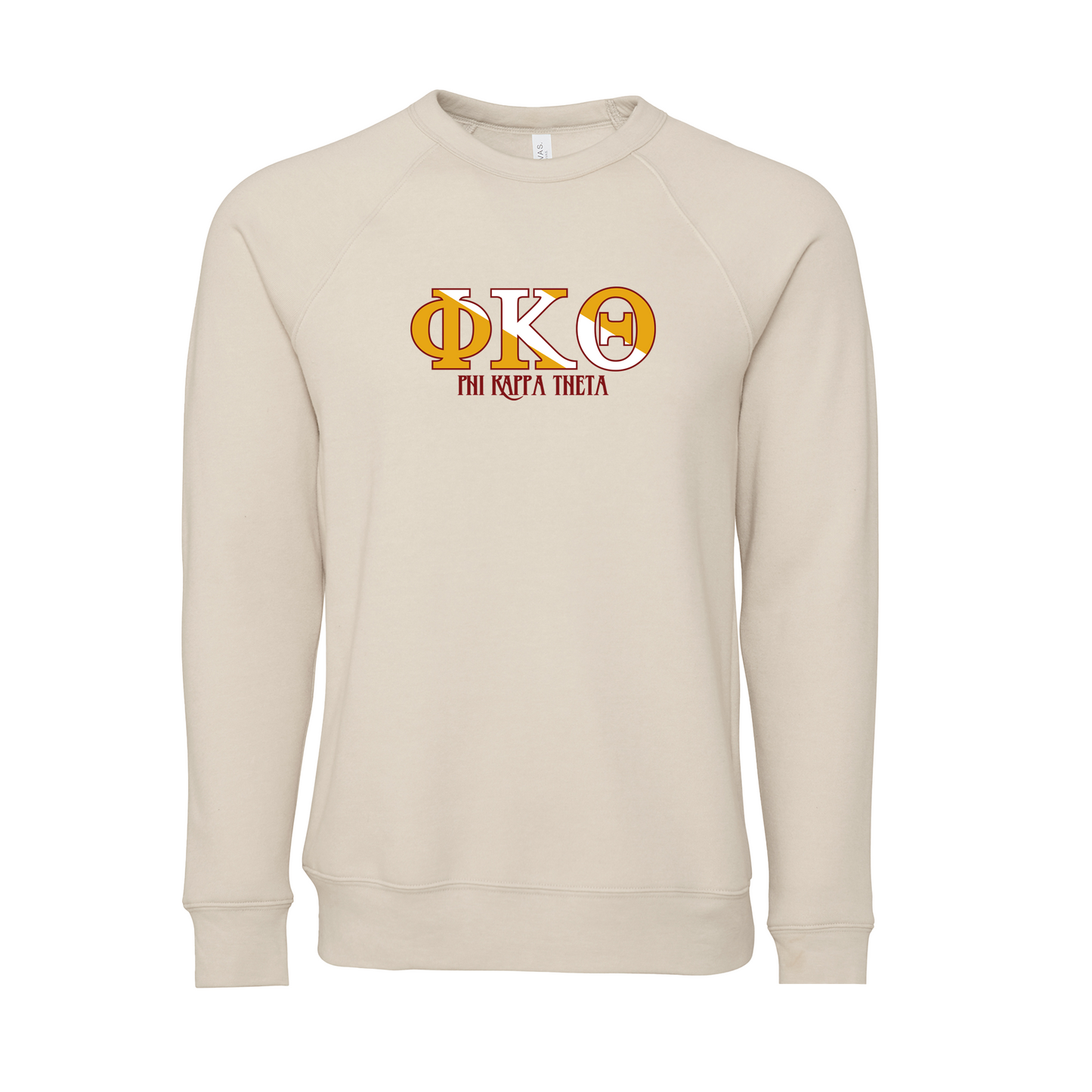 Phi Kappa Theta Applique Letters Crewneck Sweatshirt