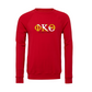 Phi Kappa Theta Applique Letters Crewneck Sweatshirt