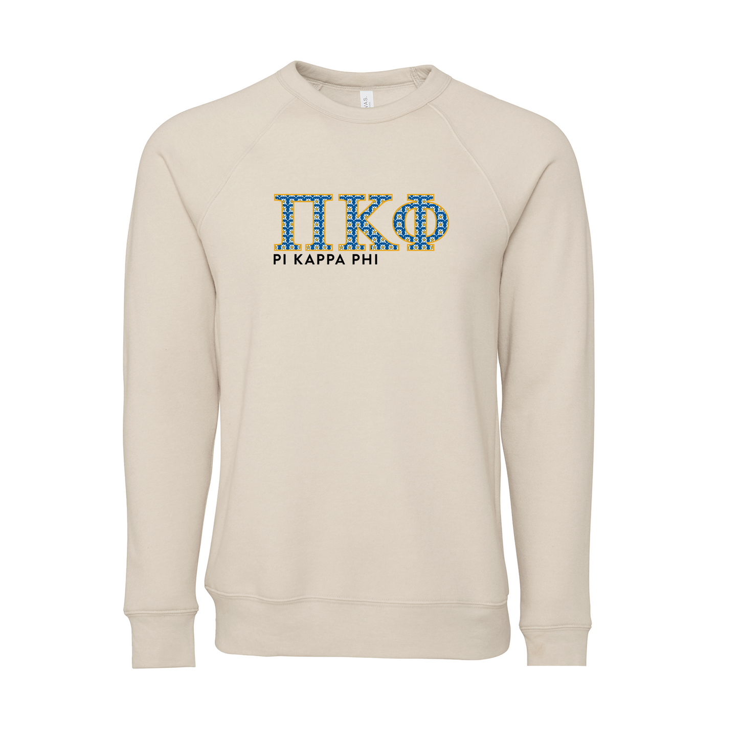 Pi Kappa Phi Applique Letters Crewneck Sweatshirt