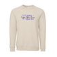Sigma Sigma Sigma Applique Letters Crewneck Sweatshirt