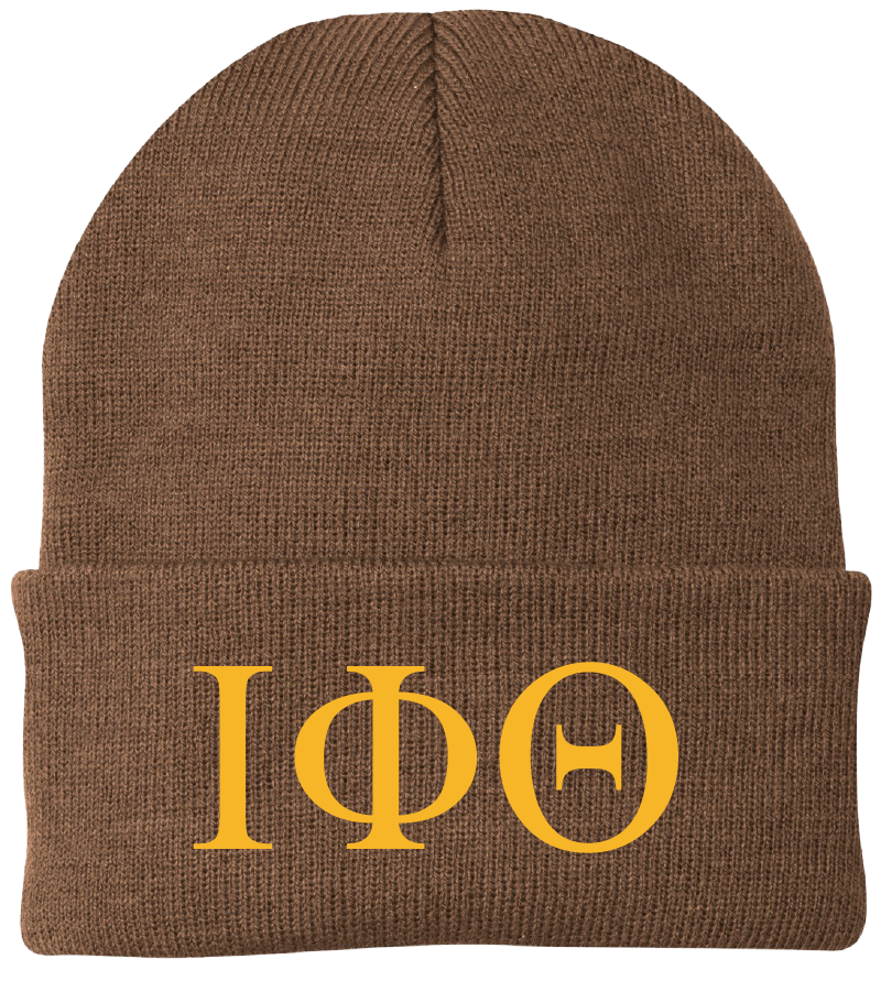 Iota Phi Theta Lettered Beanies