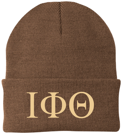 Iota Phi Theta Lettered Beanies