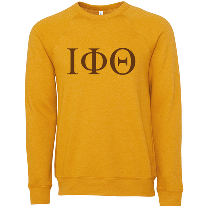 Iota Phi Theta Lettered Crewneck Sweatshirts