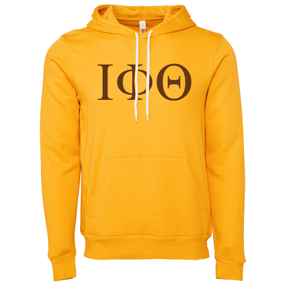 Iota Phi Theta Lettered Hooded Sweatshirts