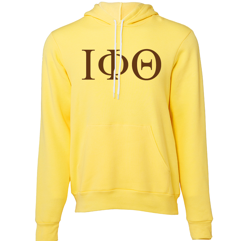 Iota Phi Theta Lettered Hooded Sweatshirts