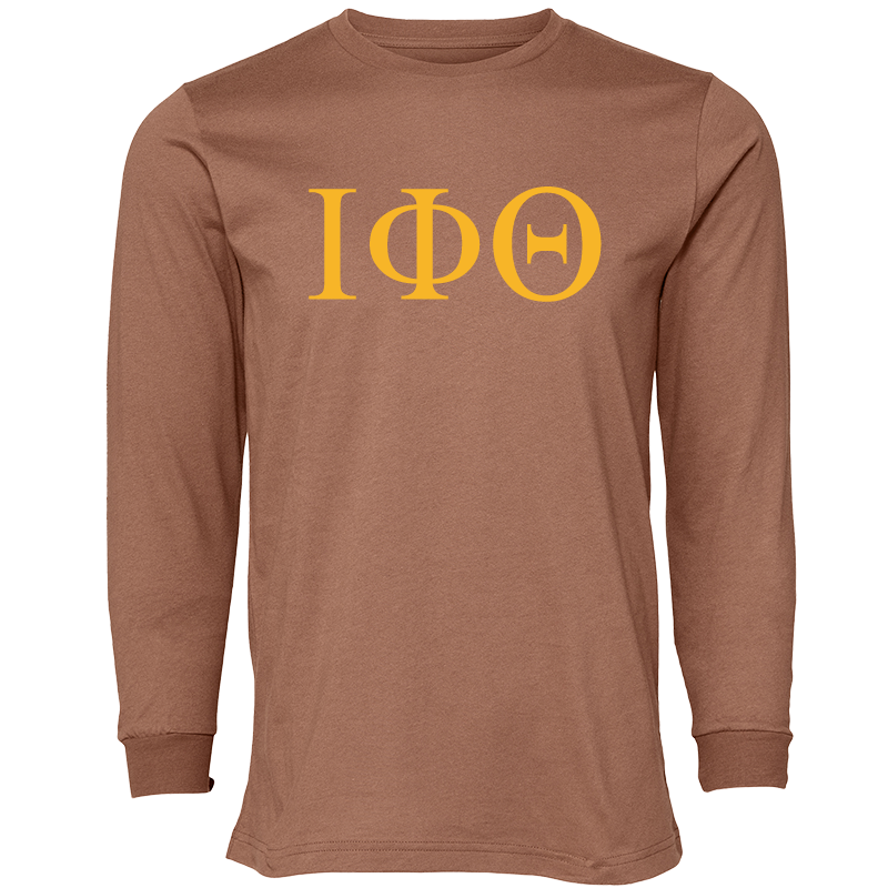 Iota Phi Theta Lettered Long Sleeve T-Shirts