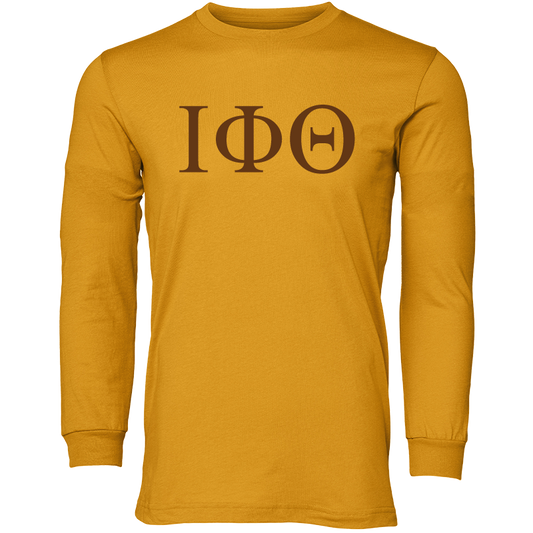 Iota Phi Theta Lettered Long Sleeve T-Shirts