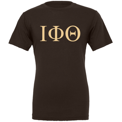 Iota Phi Theta Lettered Short Sleeve T-Shirts