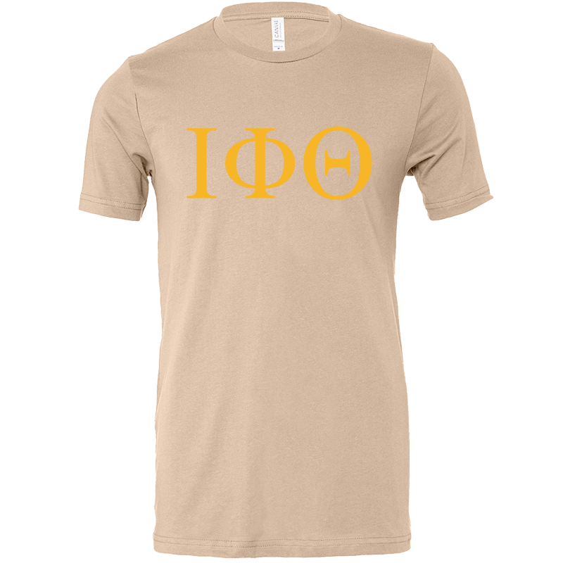 Iota Phi Theta Lettered Short Sleeve T-Shirts