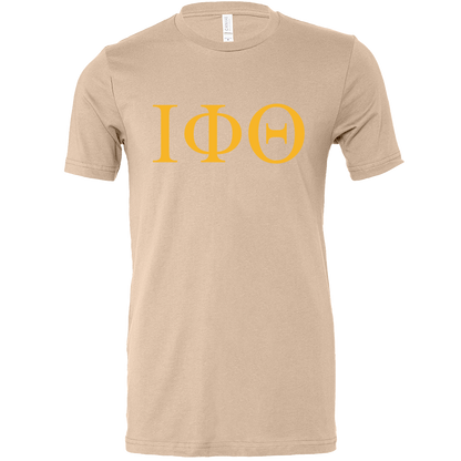 Iota Phi Theta Lettered Short Sleeve T-Shirts