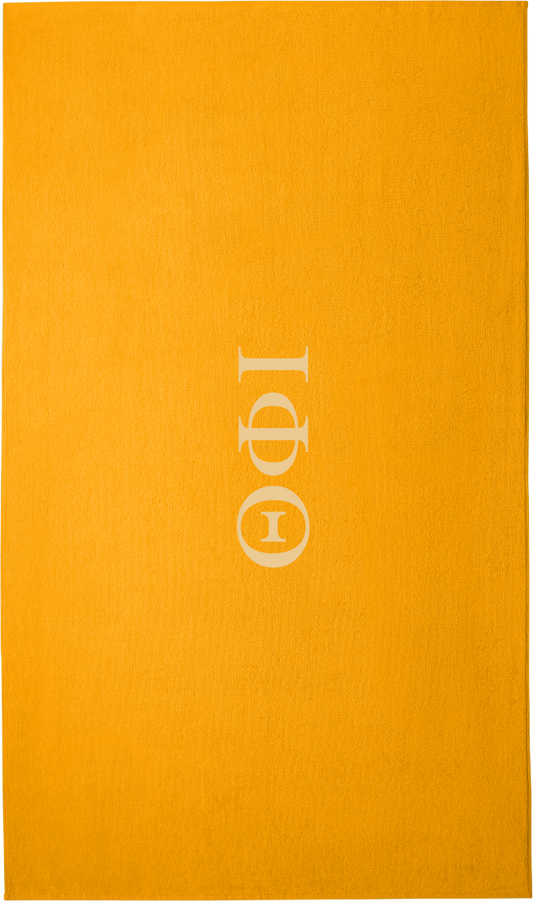 Iota Phi Theta Lettered Beach Towels
