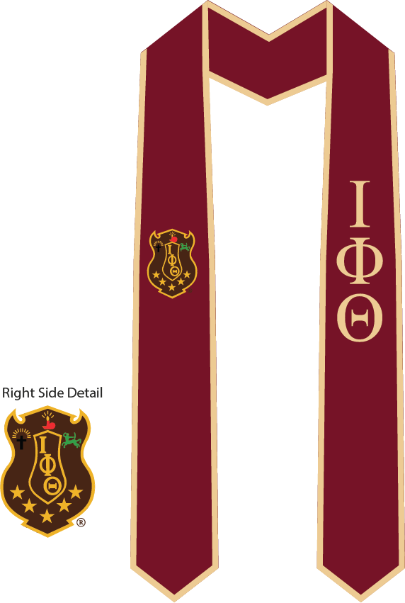 Iota Phi Theta Graduation Stoles