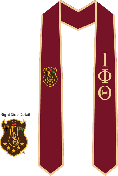 Iota Phi Theta Graduation Stoles