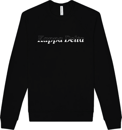 Kappa Delta Stitched Outline Crewnecks