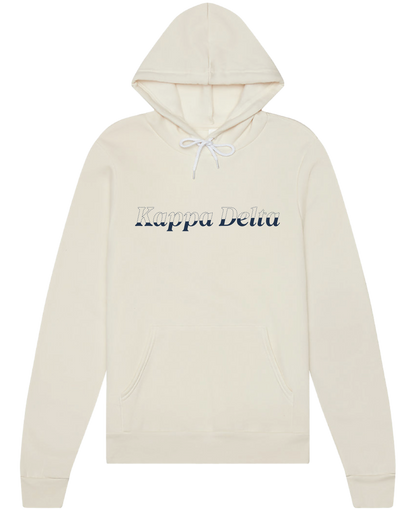Kappa Delta Stitched Outline Hoodies
