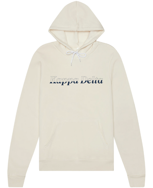 Kappa Delta Stitched Outline Hoodies