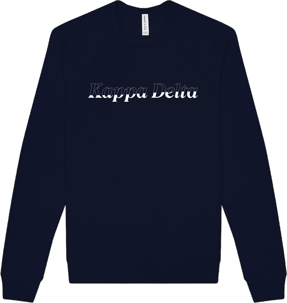 Kappa Delta Stitched Outline Crewnecks