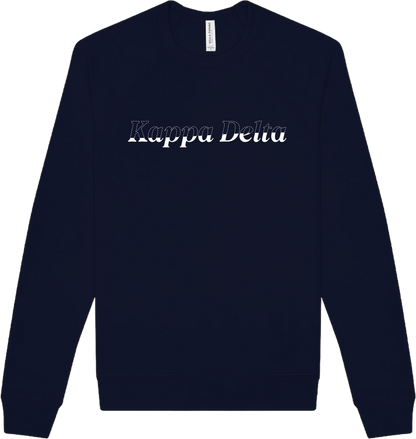 Kappa Delta Stitched Outline Crewnecks