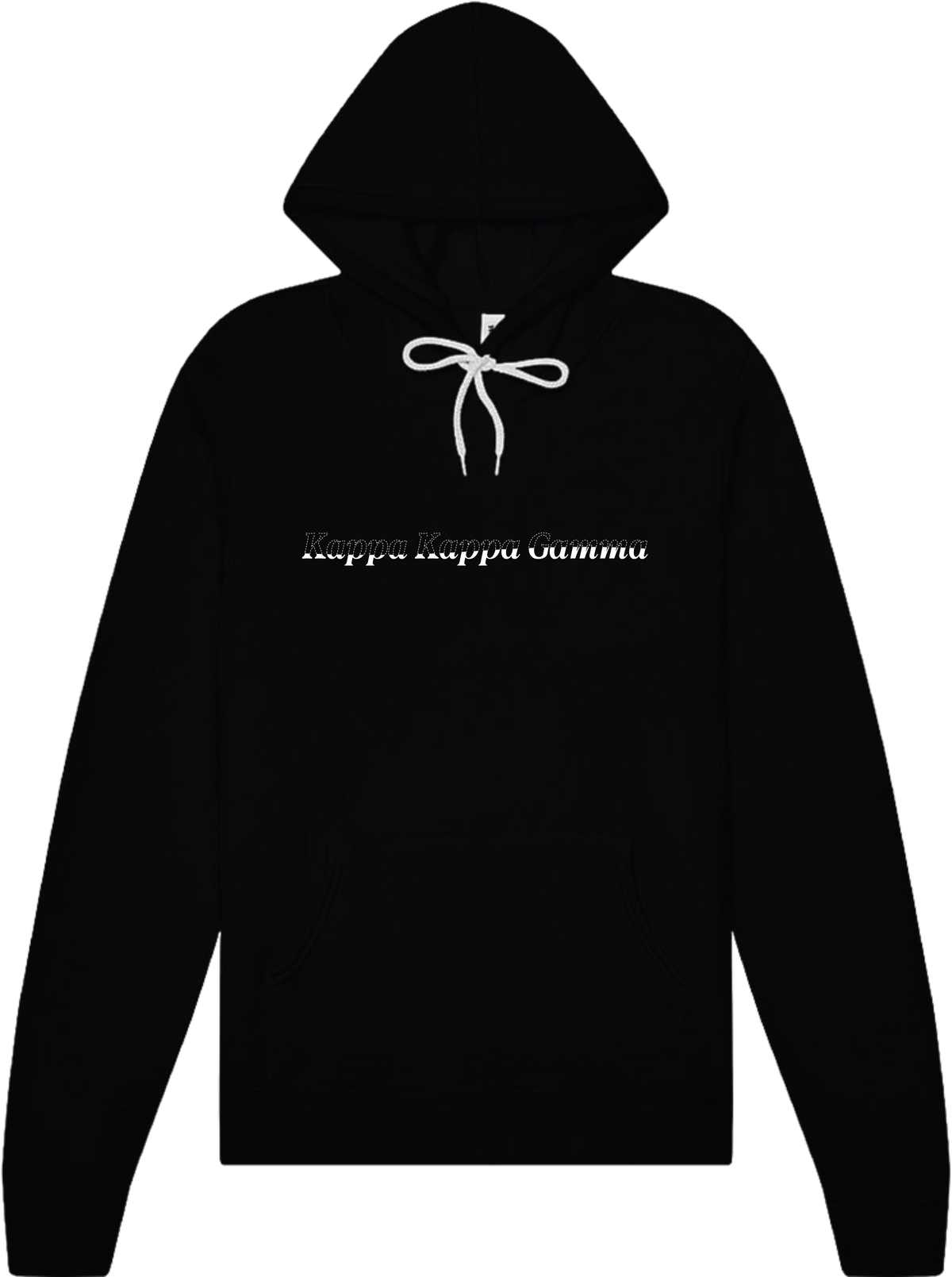 Kappa Kappa Gamma Stitched Outline Hoodies