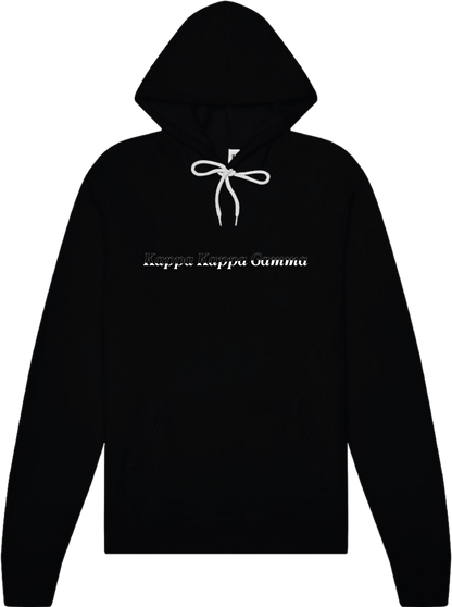 Kappa Kappa Gamma Stitched Outline Hoodies