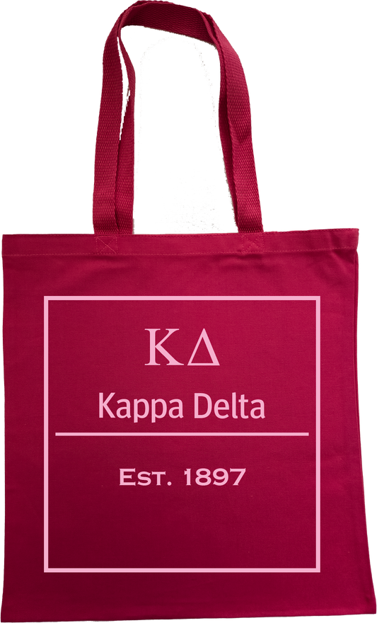 Kappa Delta Tote Bags