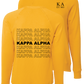 Kappa Alpha Order Repeating Name Crewneck Sweatshirts