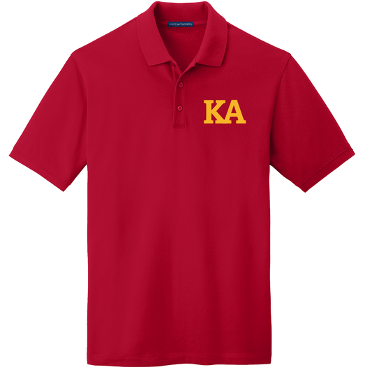 Kappa Alpha Men's Embroidered Polo Shirt