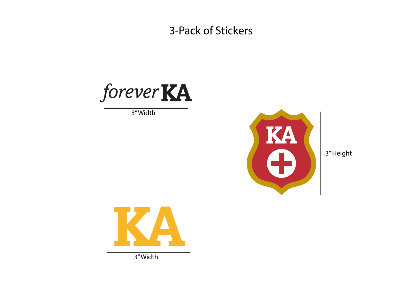 Kappa Alpha Order (Robinson Hall) Stickers
