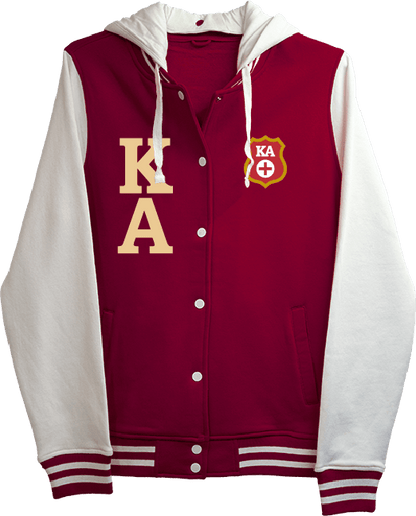 Kappa Alpha Order (Robinson Hall) Varsity Hooded Sweatshirt