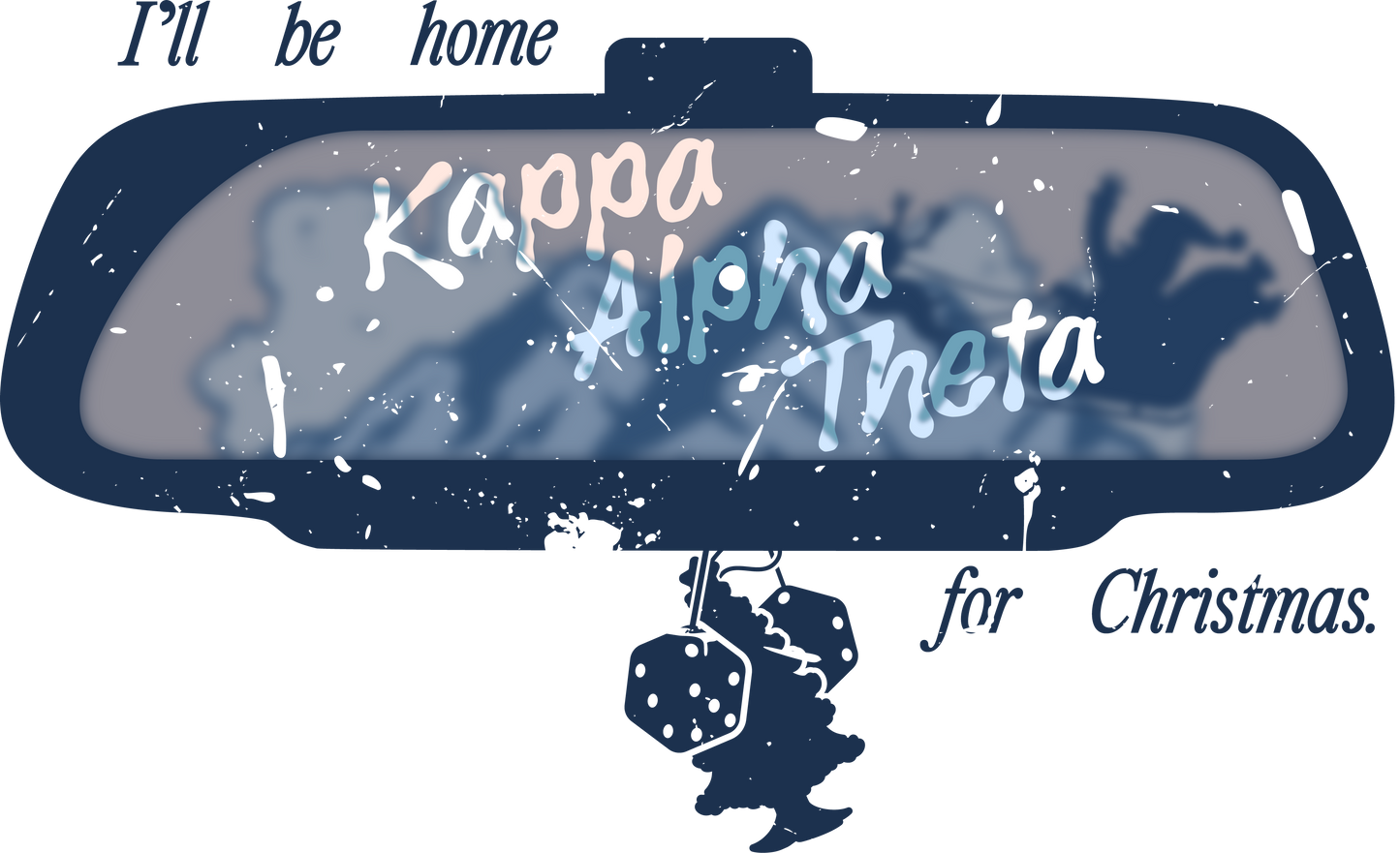 Kappa Alpha Theta Holiday Road Trip Graphic Tee
