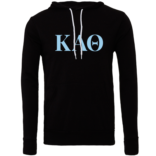 Kappa Alpha Theta Lettered Hooded Sweatshirts