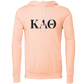 Kappa Alpha Theta Lettered Hooded Sweatshirts