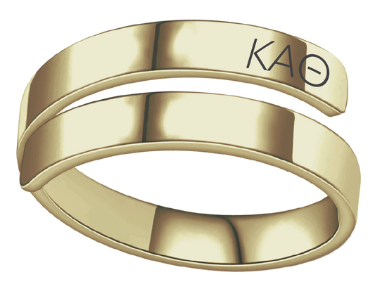 Kappa Alpha Theta Lettered Rings