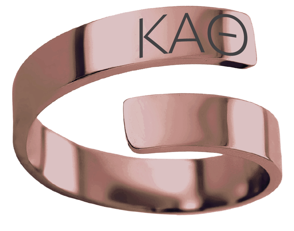Kappa Alpha Theta Lettered Rings