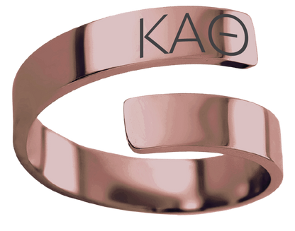 Kappa Alpha Theta Lettered Rings